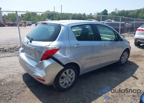 2014 Toyota Yaris L (Tmc/Cbu Plant) из США, поврежденный, VIN JTDKTUD39ED594700
